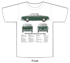 VW Karmann Ghia 1962-69 T-shirt Front
